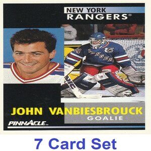 John Vanbiesbrouck NYR Hockey Card Collection